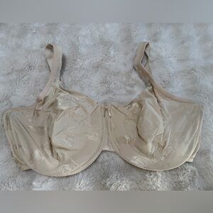 Wacoal Makeover Seamless Slimline Minimizer Bra 44DDD Naturally Nude